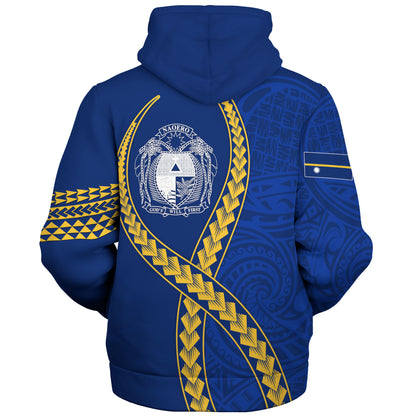 Nauru Sherpa Hoodie Tribal Polynesian In My Heart
