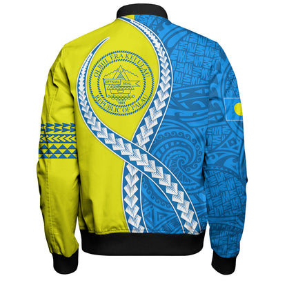 Palau Bomber Jacket Tribal Polynesian In My Heart