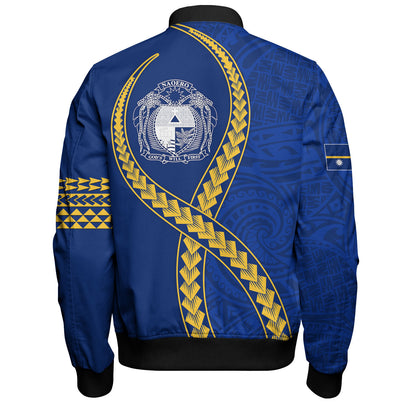 Nauru Bomber Jacket Tribal Polynesian In My Heart