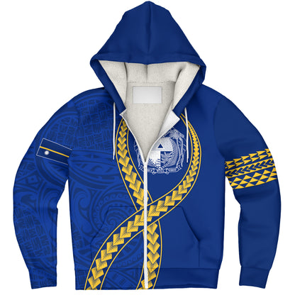 Nauru Sherpa Hoodie Tribal Polynesian In My Heart