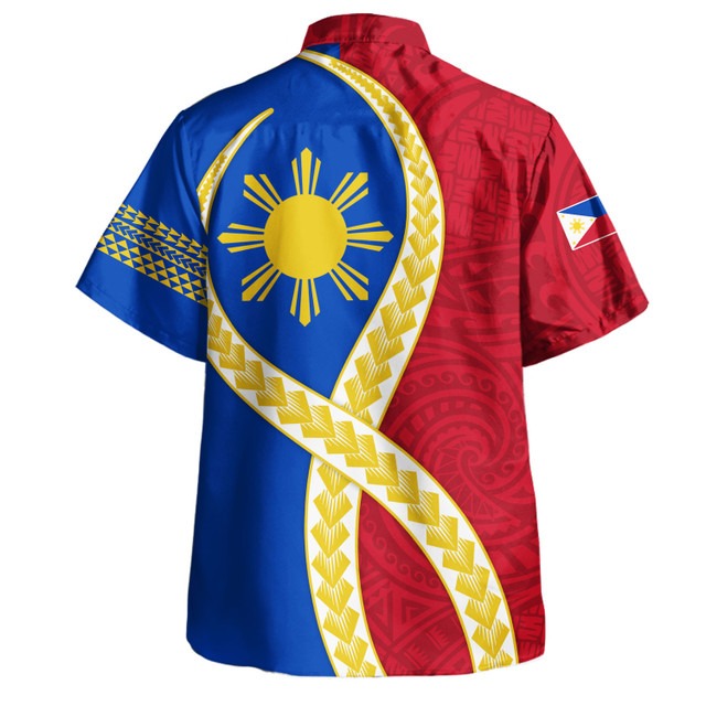 Philippines Filipinos Hawaiian Shirt Tribal Polynesian In My Heart