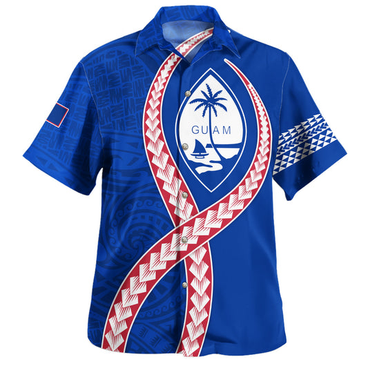 Guam Hawaiian Shirt Tribal Polynesian In My Heart