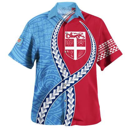 Fiji Hawaiian Shirt Tribal Polynesian In My Heart