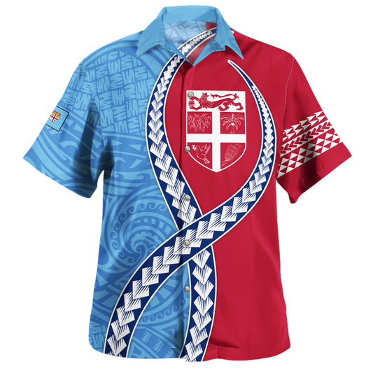Fiji Hawaiian Shirt Tribal Polynesian In My Heart