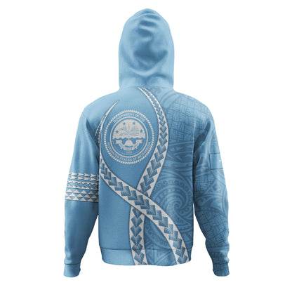 Federated States of Micronesia Hoodie Tribal Polynesian In My Heart