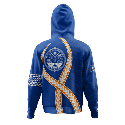 Marshall Islands Hoodie Tribal Polynesian In My Heart