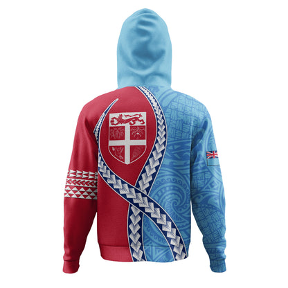 Fiji Hoodie Tribal Polynesian In My Heart