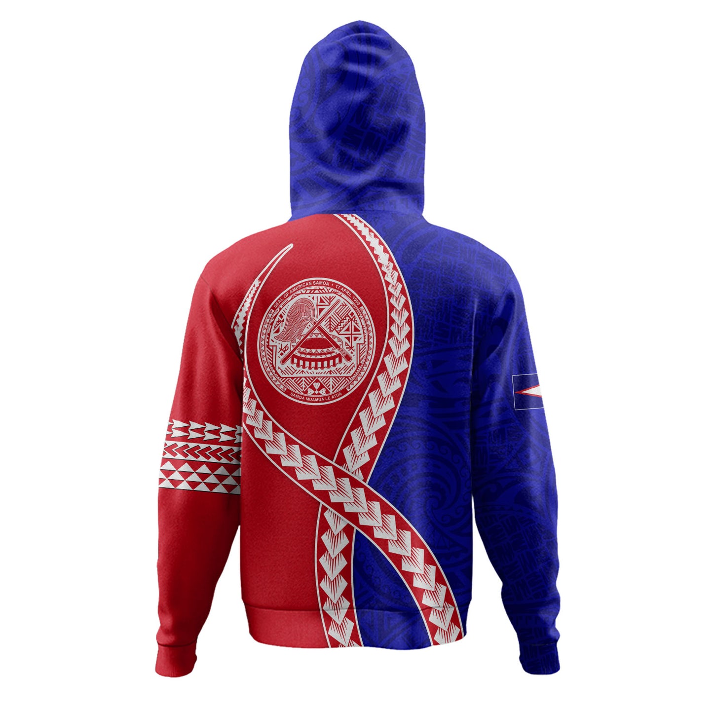 American Samoa Hoodie Tribal Polynesian In My Heart