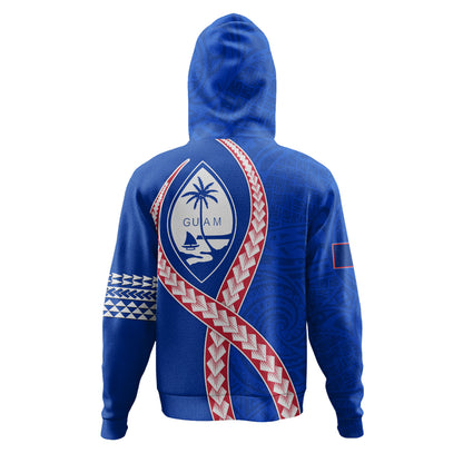Guam Hoodie Tribal Polynesian In My Heart
