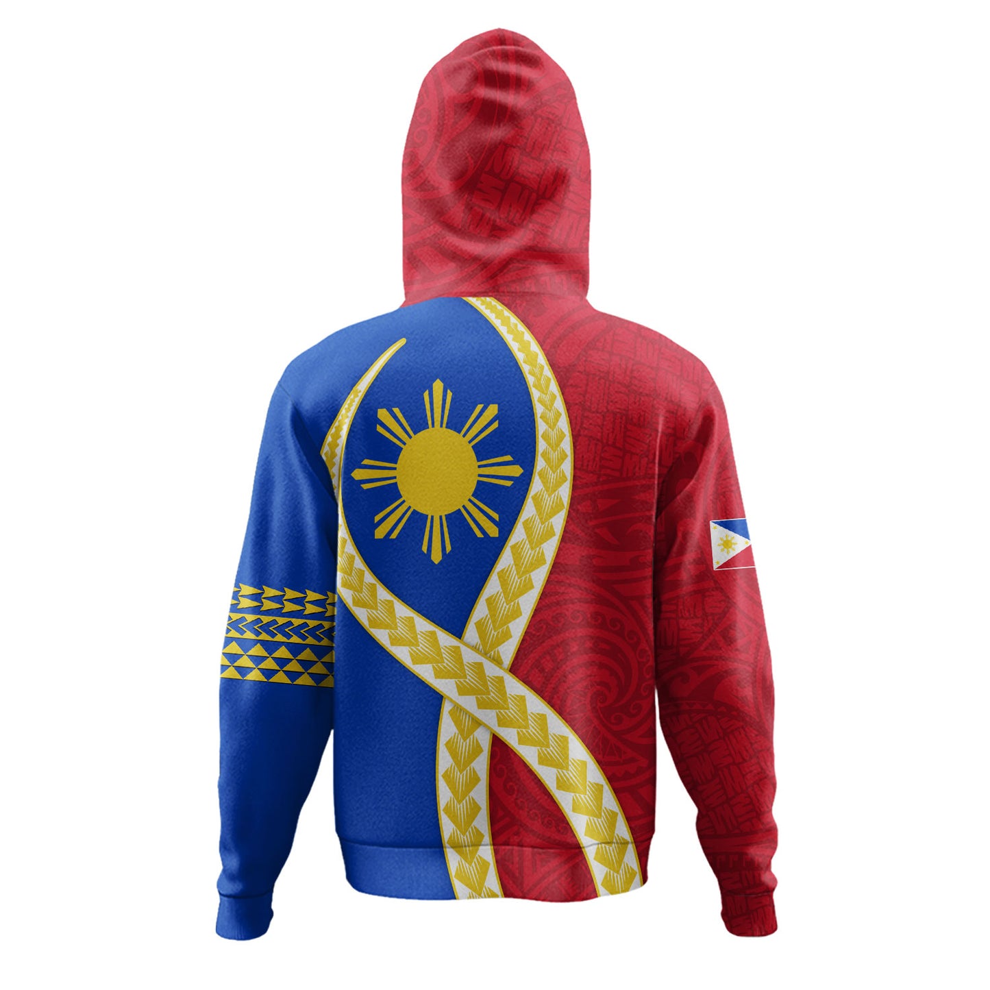 Philippines Filipinos Hoodie Tribal Polynesian In My Heart