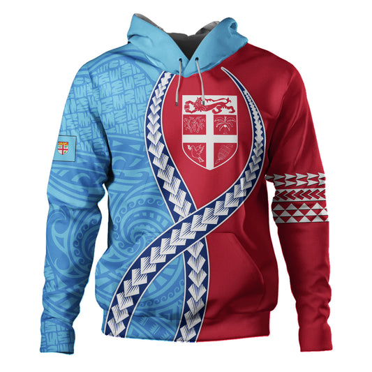 Fiji Hoodie Tribal Polynesian In My Heart