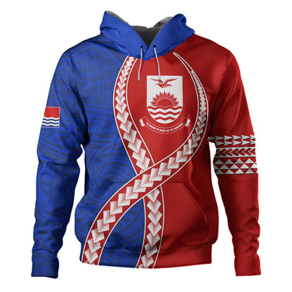 Kiribati Hoodie Tribal Polynesian In My Heart