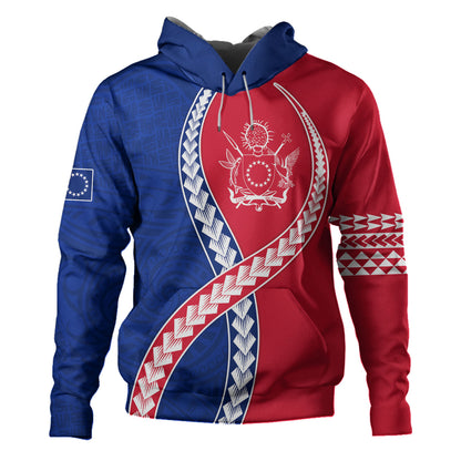 Cook Islands Hoodie Tribal Polynesian In My Heart