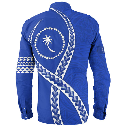 Chuuk State Long Sleeve Shirt Tribal Polynesian In My Heart