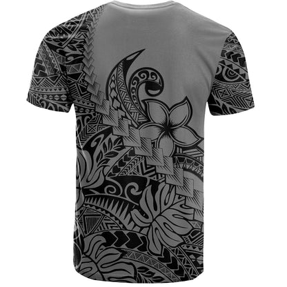 Polynesian T-Shirt Tribal Plumeria Beautiful