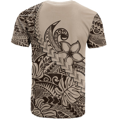 Polynesian T-Shirt Tribal Plumeria Beautiful