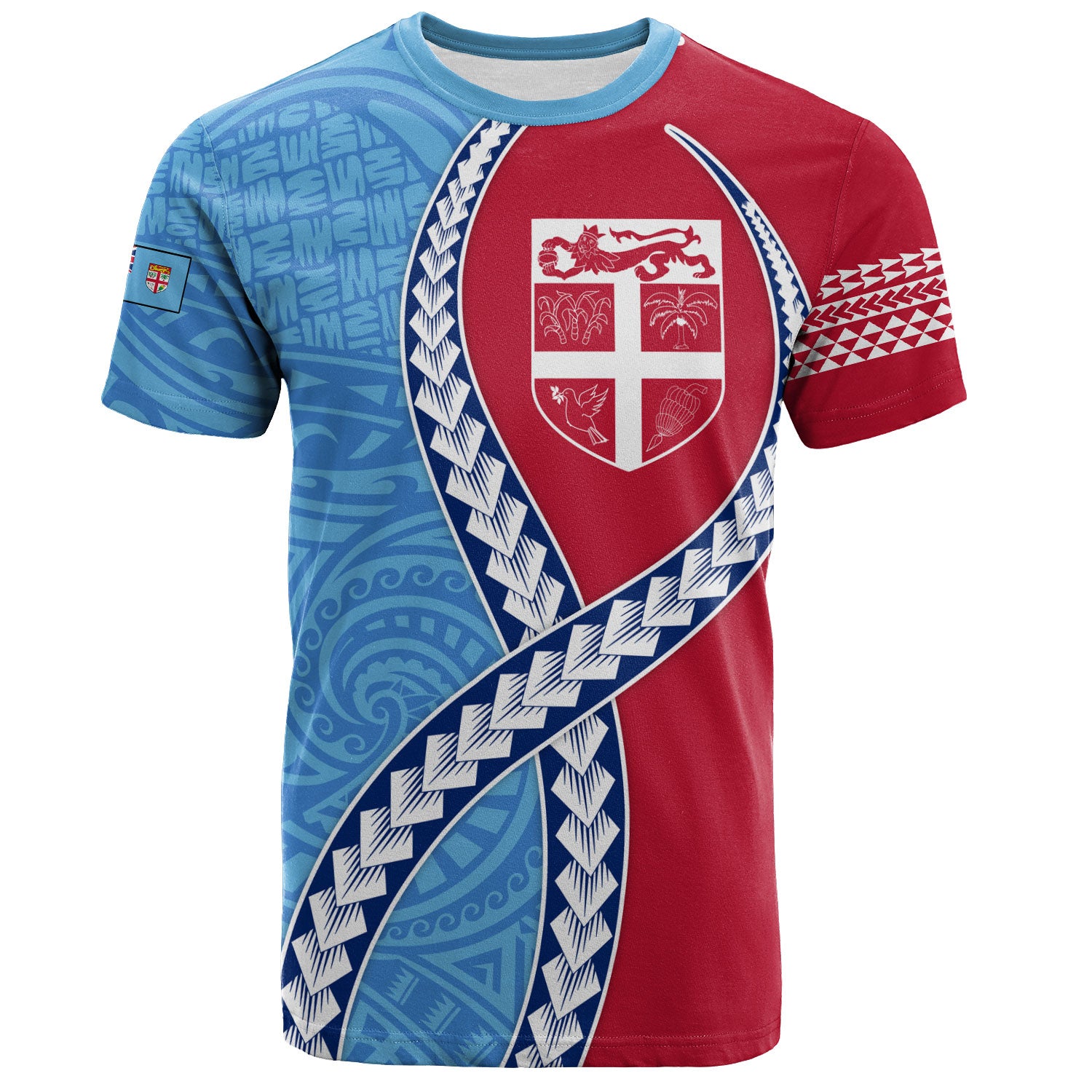 Fiji T-Shirt Tribal Polynesian In My Heart