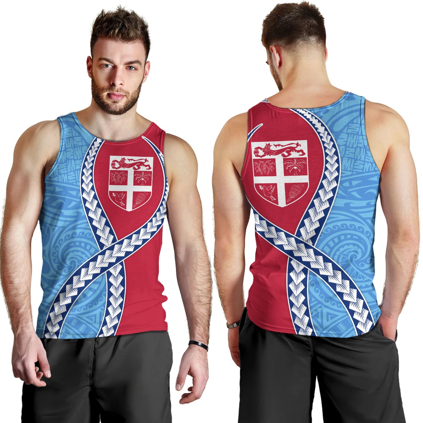 Fiji Tank Top Tribal Polynesian In My Heart