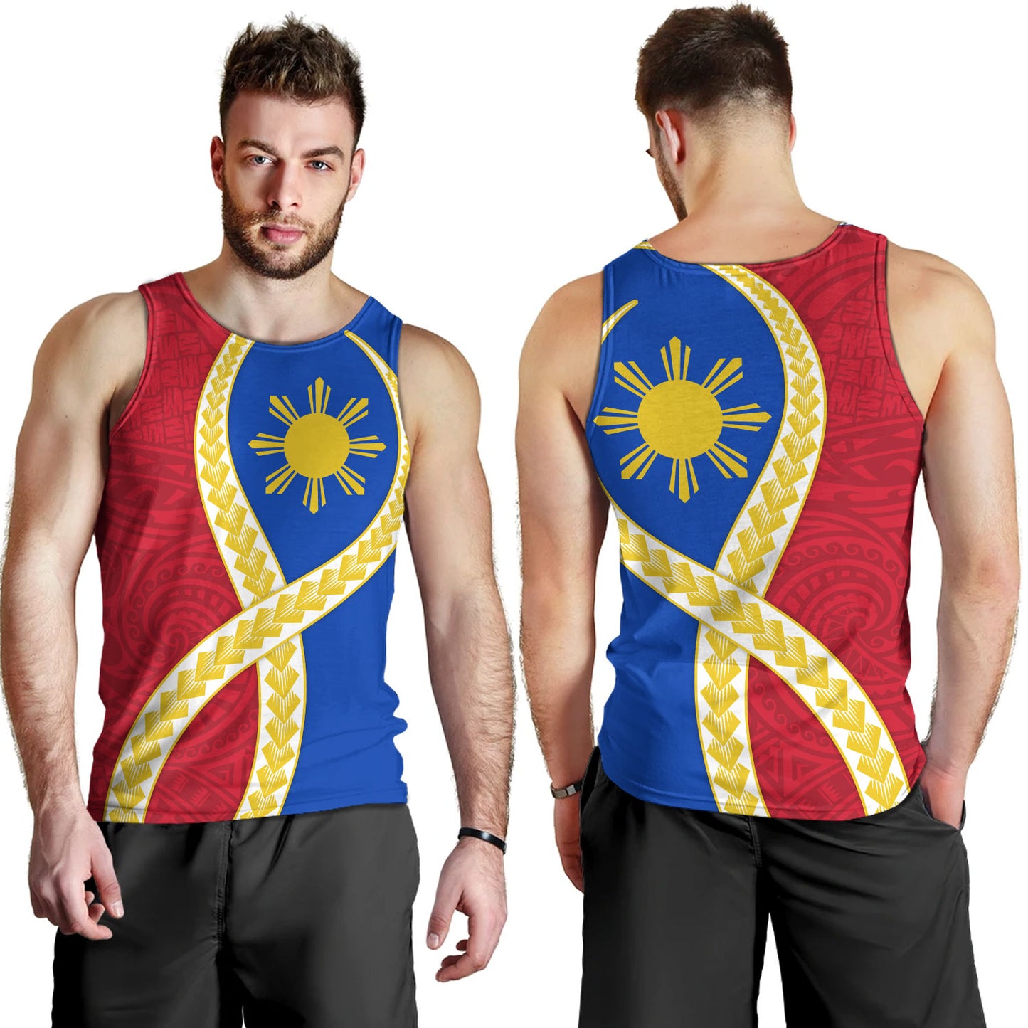 Philippines Filipinos Tank Top Tribal Polynesian In My Heart