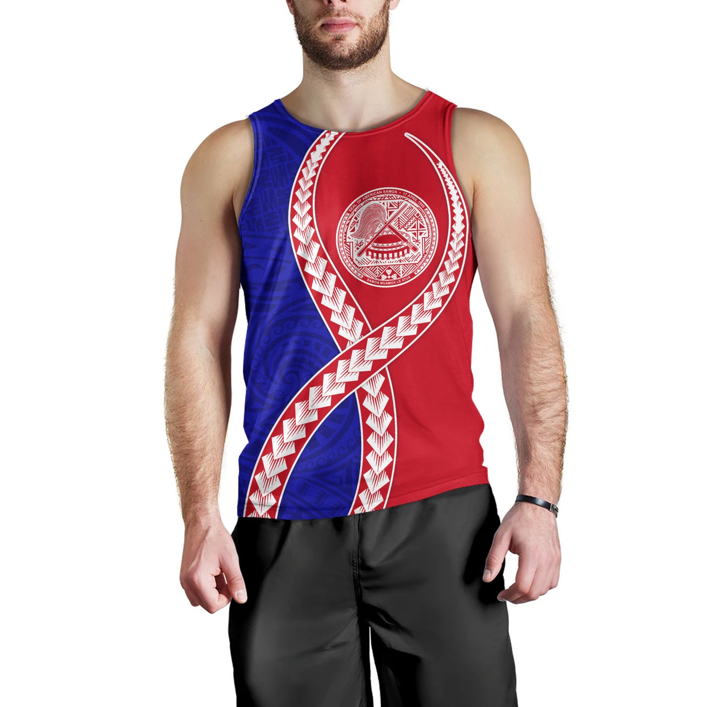 American Samoa Tank Top Tribal Polynesian In My Heart