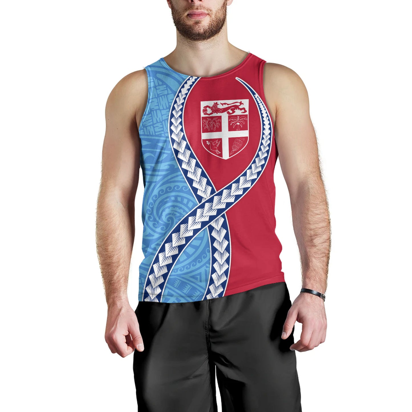 Fiji Tank Top Tribal Polynesian In My Heart