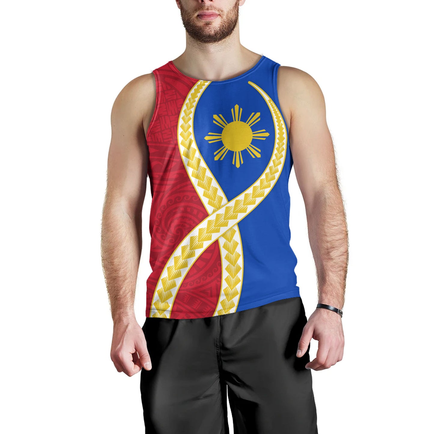 Philippines Filipinos Tank Top Tribal Polynesian In My Heart