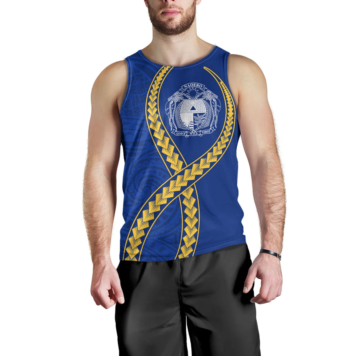 Nauru Tank Top Tribal Polynesian In My Heart