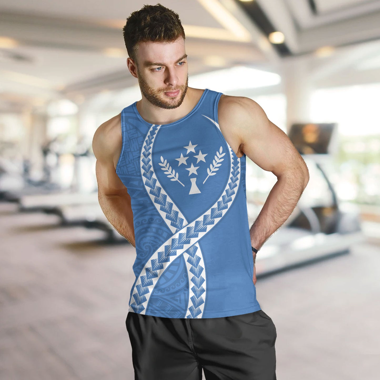 Kosrae Tank Top Tribal Polynesian In My Heart