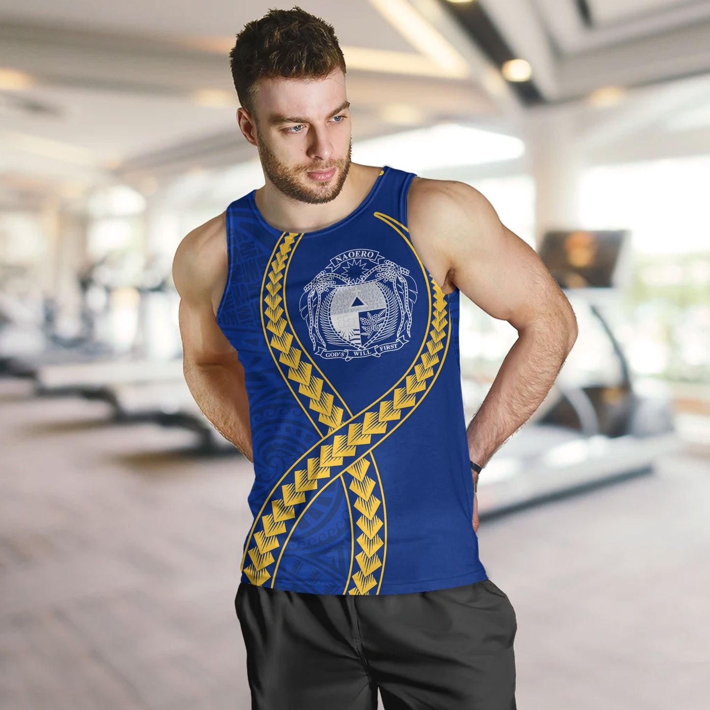 Nauru Tank Top Tribal Polynesian In My Heart