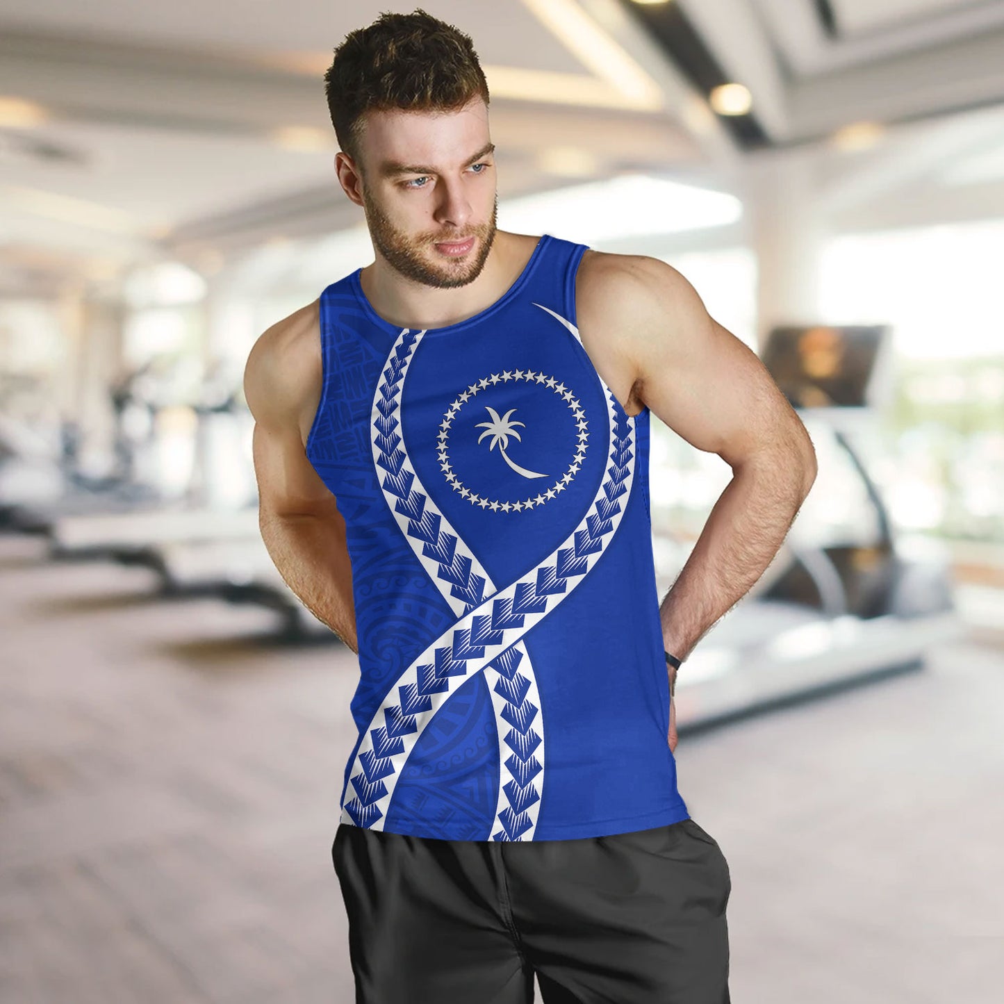 Chuuk State Tank Top Tribal Polynesian In My Heart