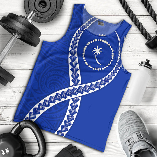 Chuuk State Tank Top Tribal Polynesian In My Heart