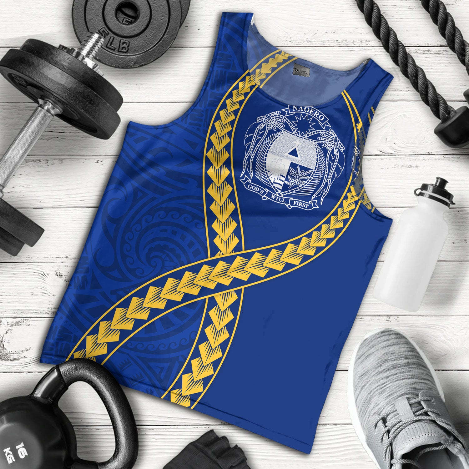 Nauru Tank Top Tribal Polynesian In My Heart