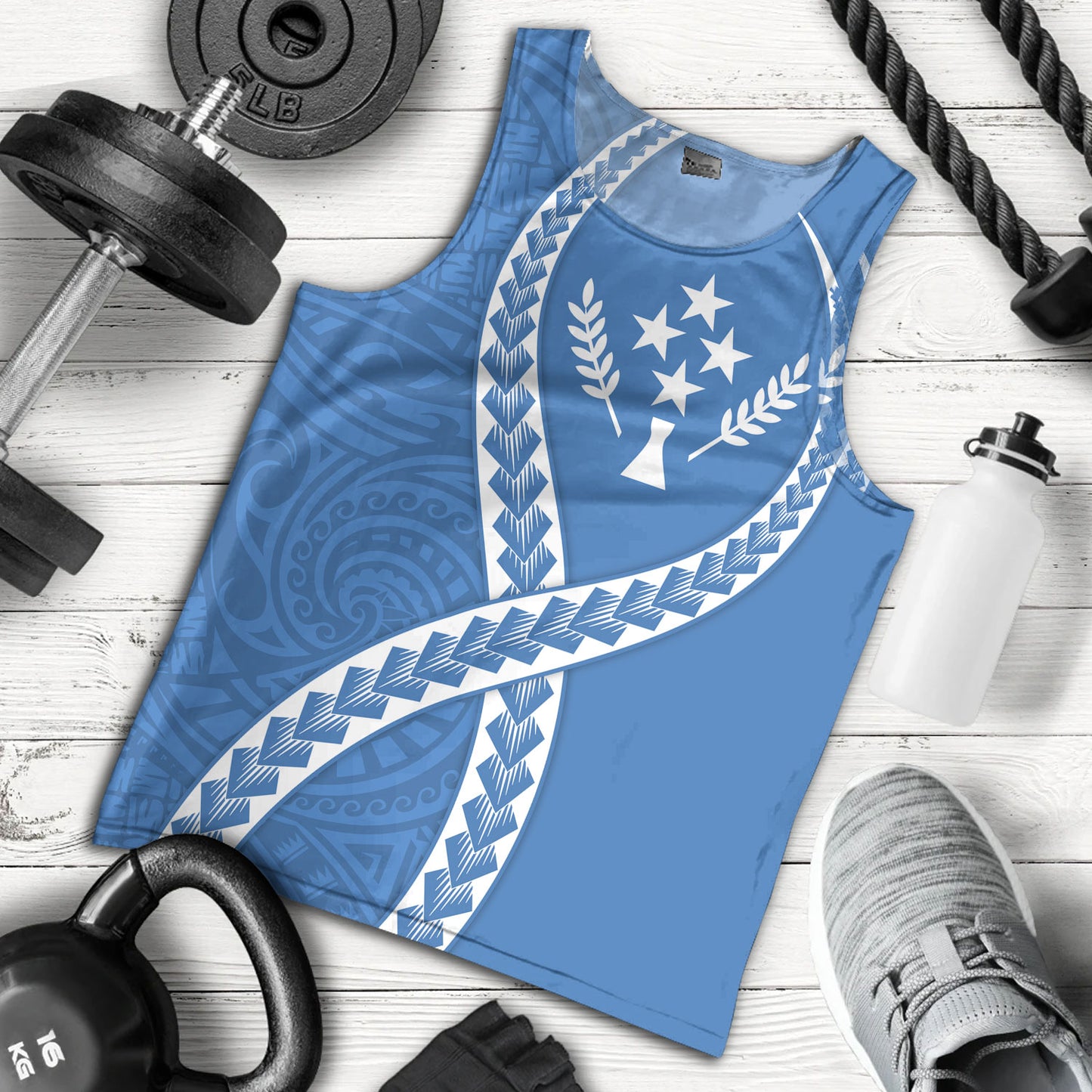 Kosrae Tank Top Tribal Polynesian In My Heart