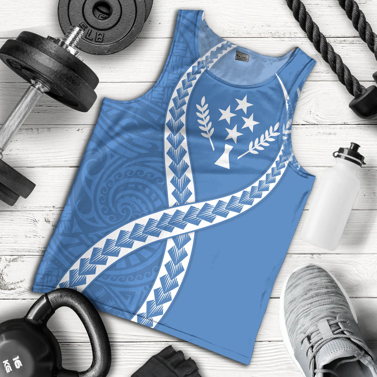 Kosrae Tank Top Tribal Polynesian In My Heart