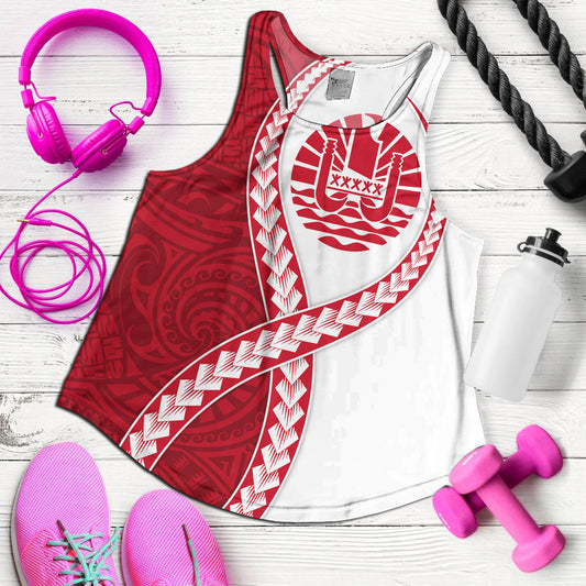 Tahiti Women Tank Tribal Polynesian In My Heart