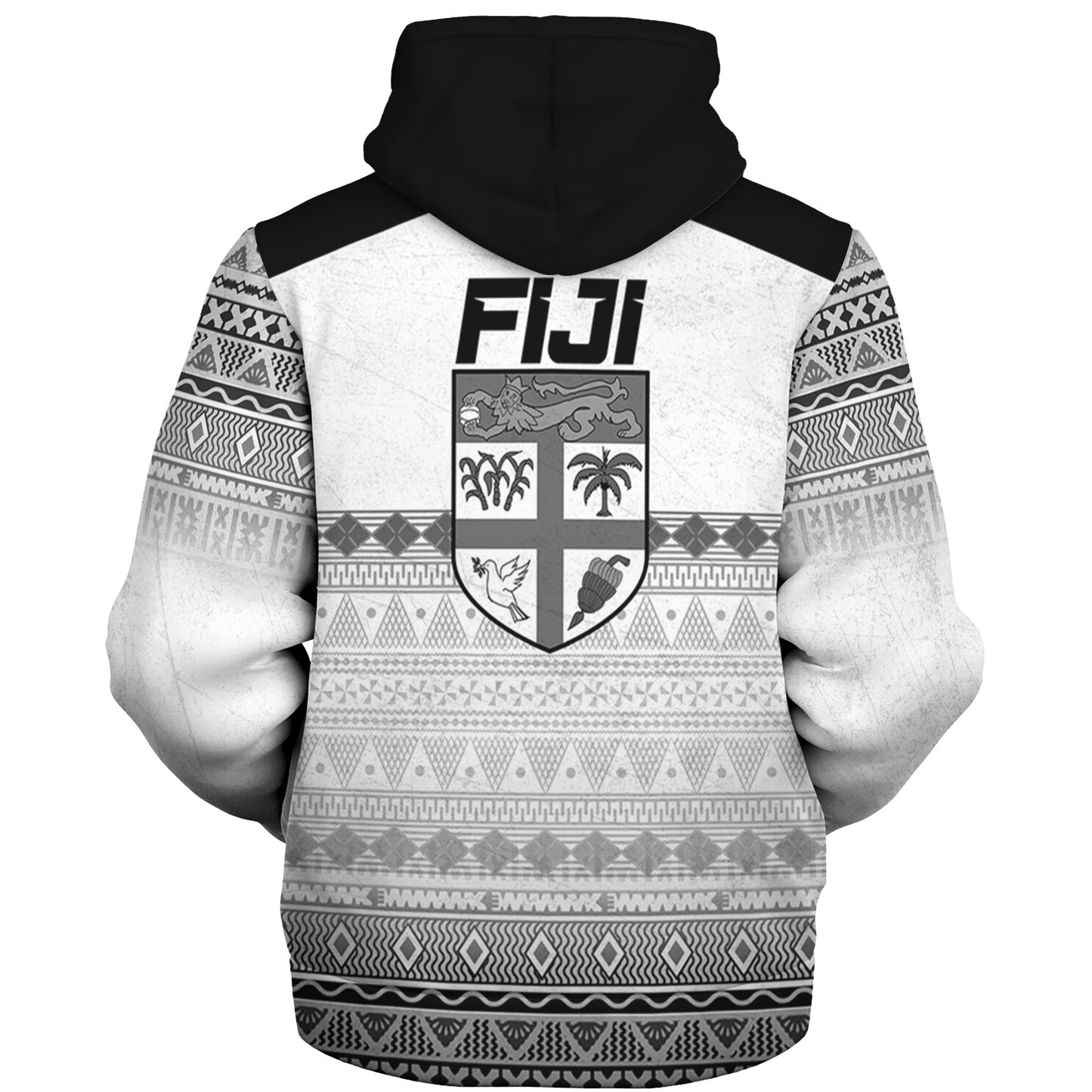 Fiji Sherpa Hoodie Fijian Rugby Style