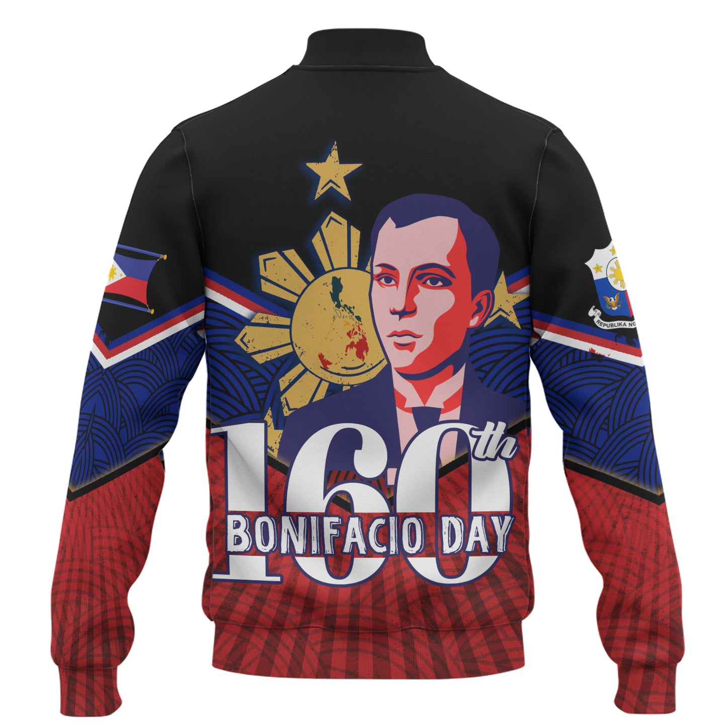 Philippines Filipinos Baseball Jacket Celebrate Bonifacio Day