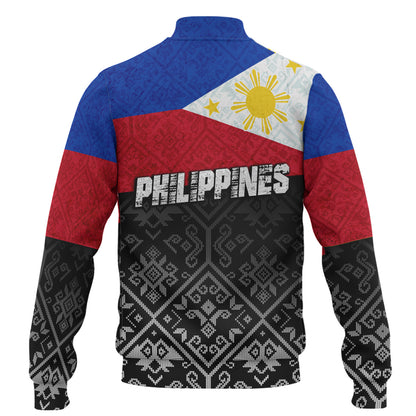 Philippines Filipinos Baseball Jacket Pinoy Pride Grunge Style
