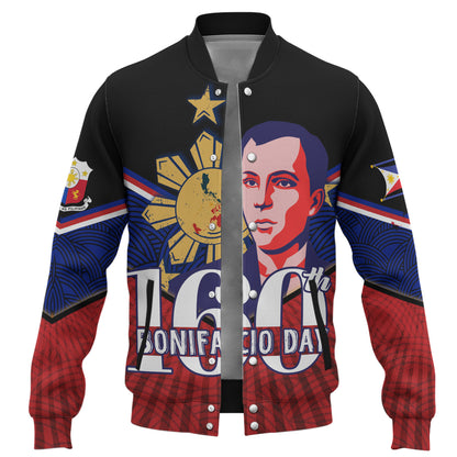 Philippines Filipinos Baseball Jacket Celebrate Bonifacio Day