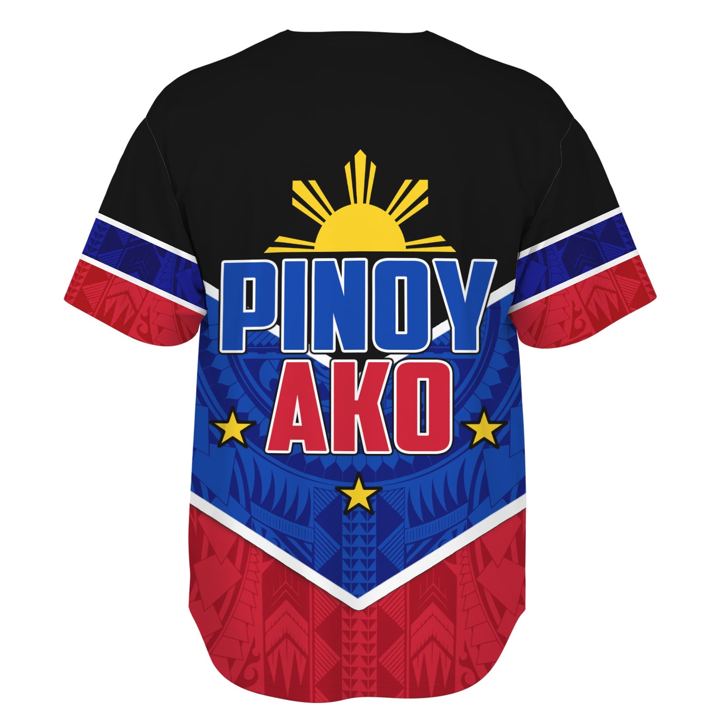 Philippines Filipinos Baseball Shirt Pinoy Ako Style