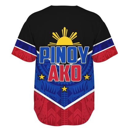 Philippines Filipinos Baseball Shirt Pinoy Ako Style