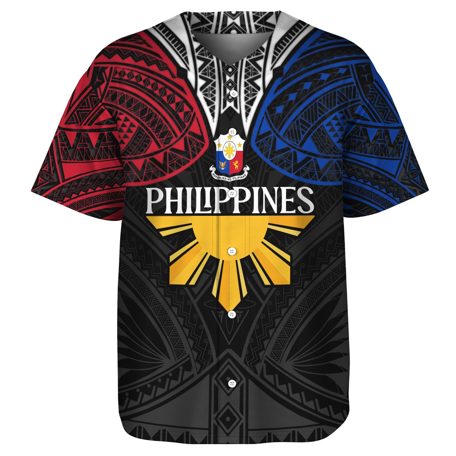 Philippines Filipinos Custom Personalised Baseball Shirt Unique Filipino Tribal Tattoos For Inspiration