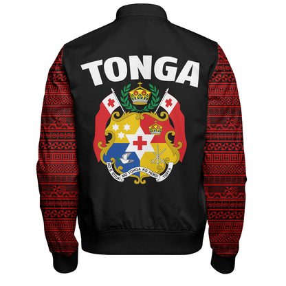 Tonga Bomber Jacket Tonga Flag Special Version