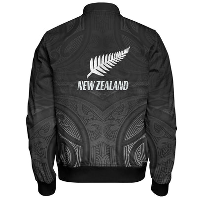 New Zealand Bomber Jacket Rugby Ball Style