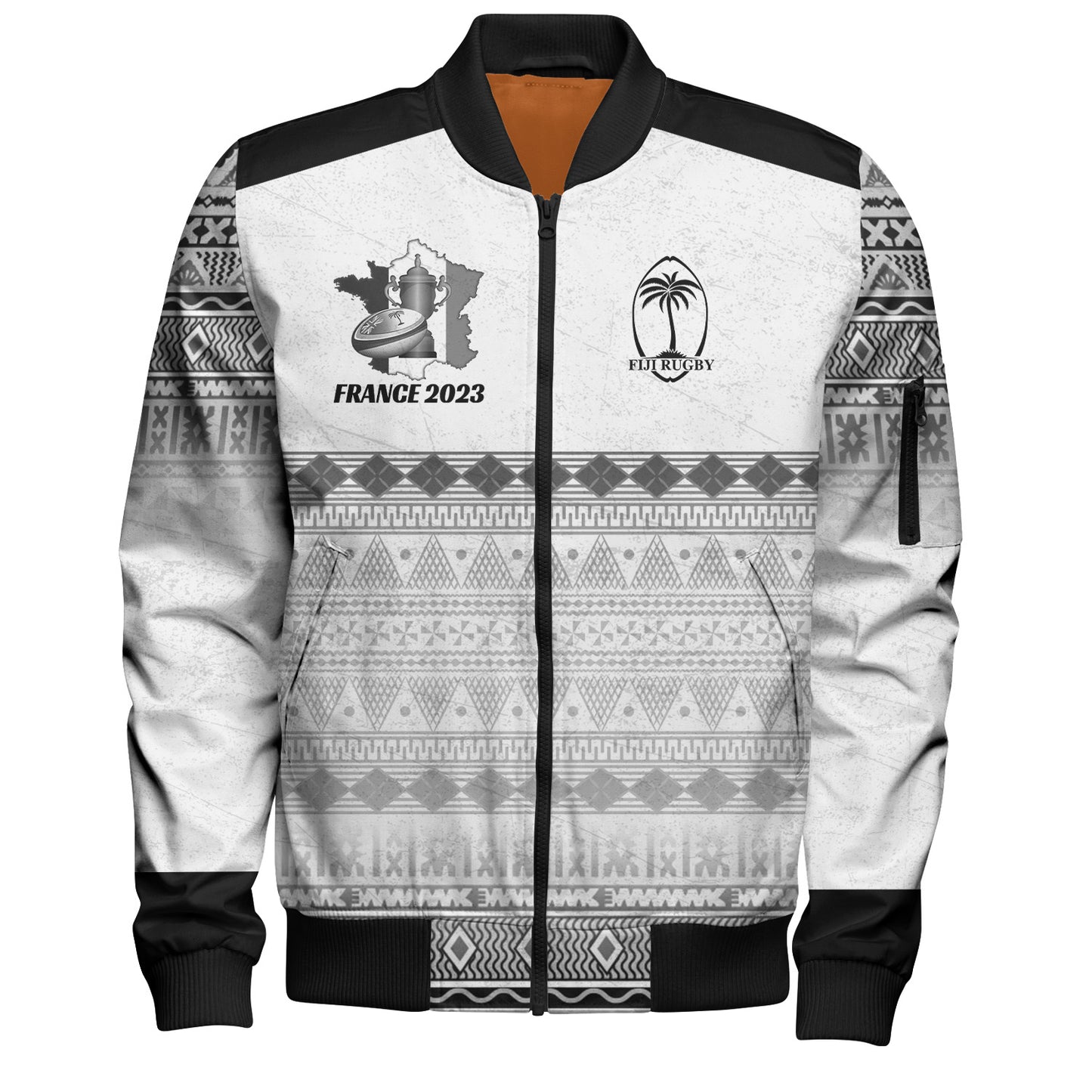 Fiji Bomber Jacket Fijian Rugby Style