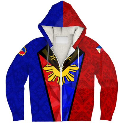 Philippines Filipinos Sherpa Hoodie Filipinos Super Styles