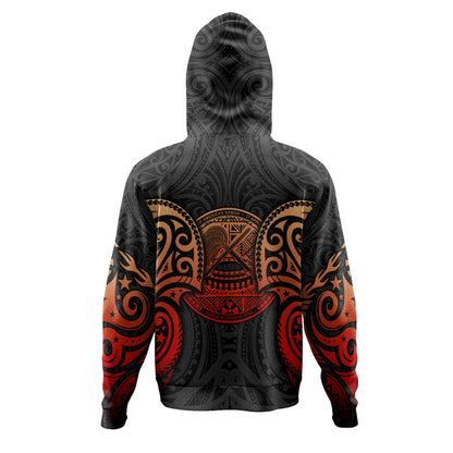 American Samoa Hoodie Custom Personalised Spirit Red Version