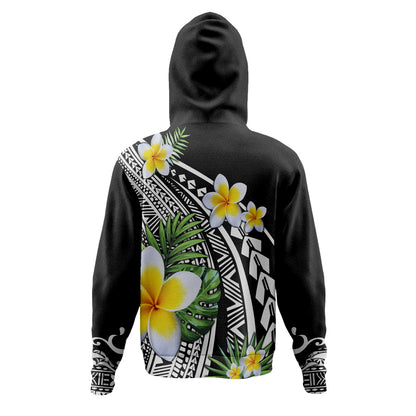 Hawaii Hoodie Plumeria Polynesian Pattern