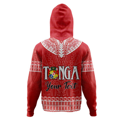 Tonga Custom Personalised Hoodie Happy National Day