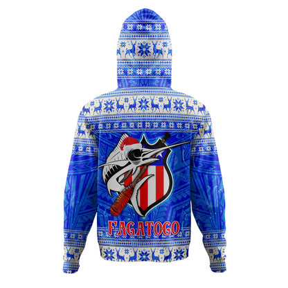 American Samoa Hoodie Fagatogo Christmas Style